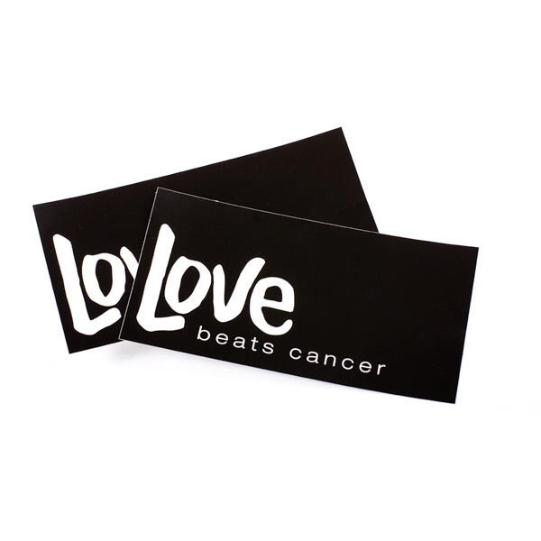 Love Beats Cancer Sticker